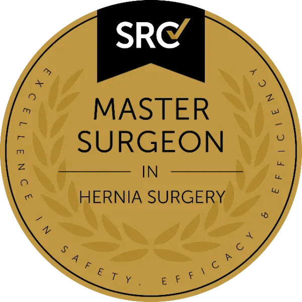 Σφραγίδα διάκρισης SRC Master Surgeon in Hernia Surgery